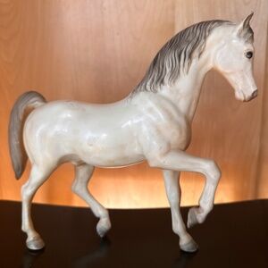 Vintage Breyer FAS "Prince" Arabian Stallion Horse #7 Alabaster Traditional